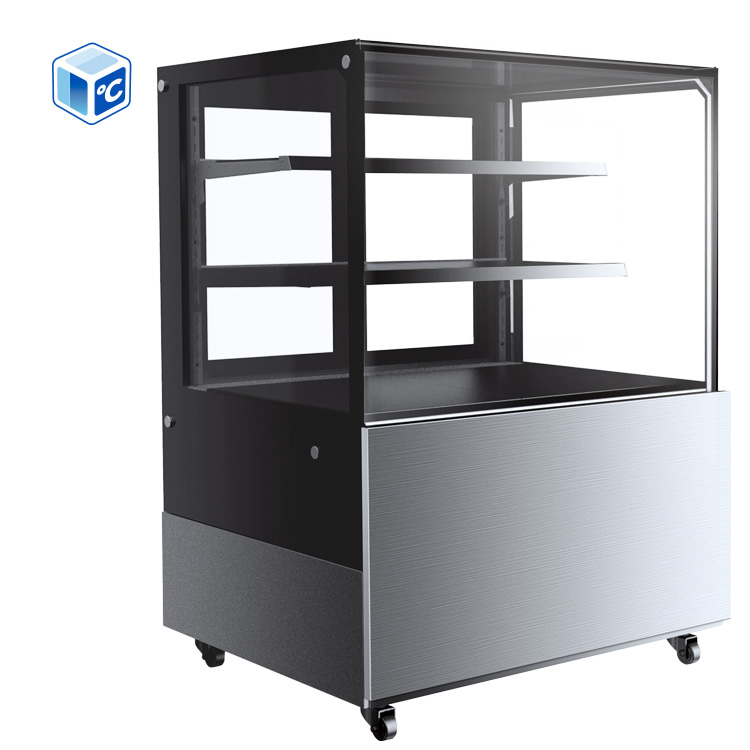 Case Fans - 1200x675x1215mm BJD-173 Commerciële Taartvitrine met ventilator-koeling