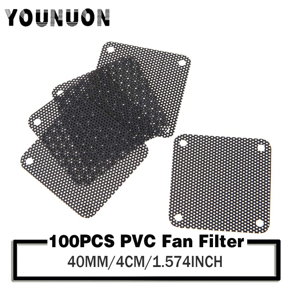 Dust Filter Pc - 100 Stuks YOUNUON 40mm Fan Filter