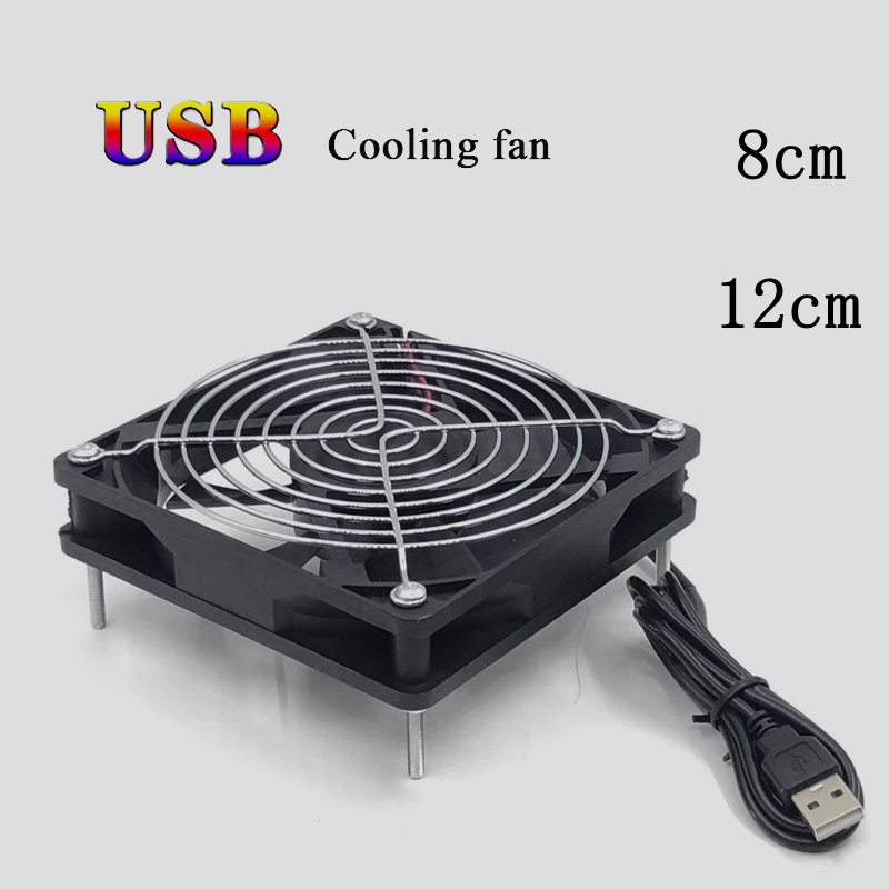 Pc Chassis - 8/12 Cm 12V Usb Aangedreven Computer