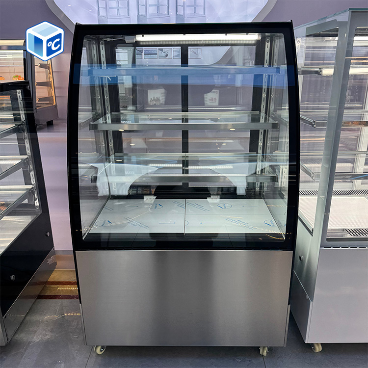 Case Fans - 2-laags commerciële taartvitrine met ventilator-koeling, R290,