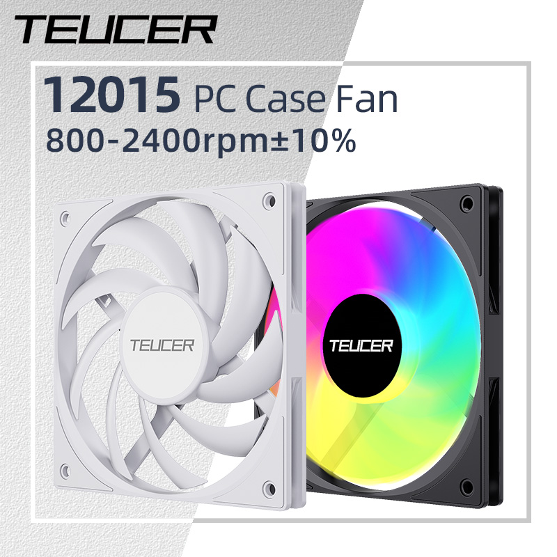 Pc Chassis - Teucer 120 mm PC-behuizingsventilator FDB-lager PWM