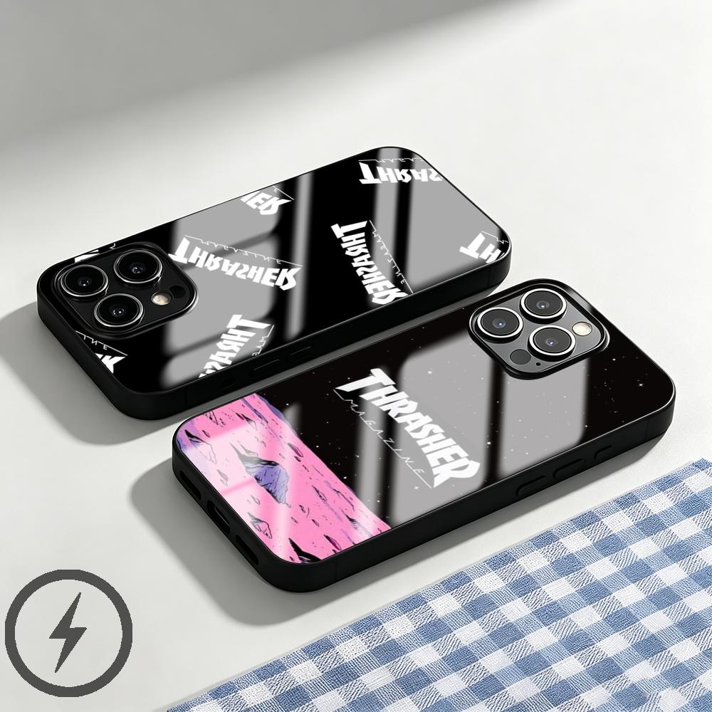 Mini Pc Case - Brand THRASHER Telefoonhoesje voor iPhone 17