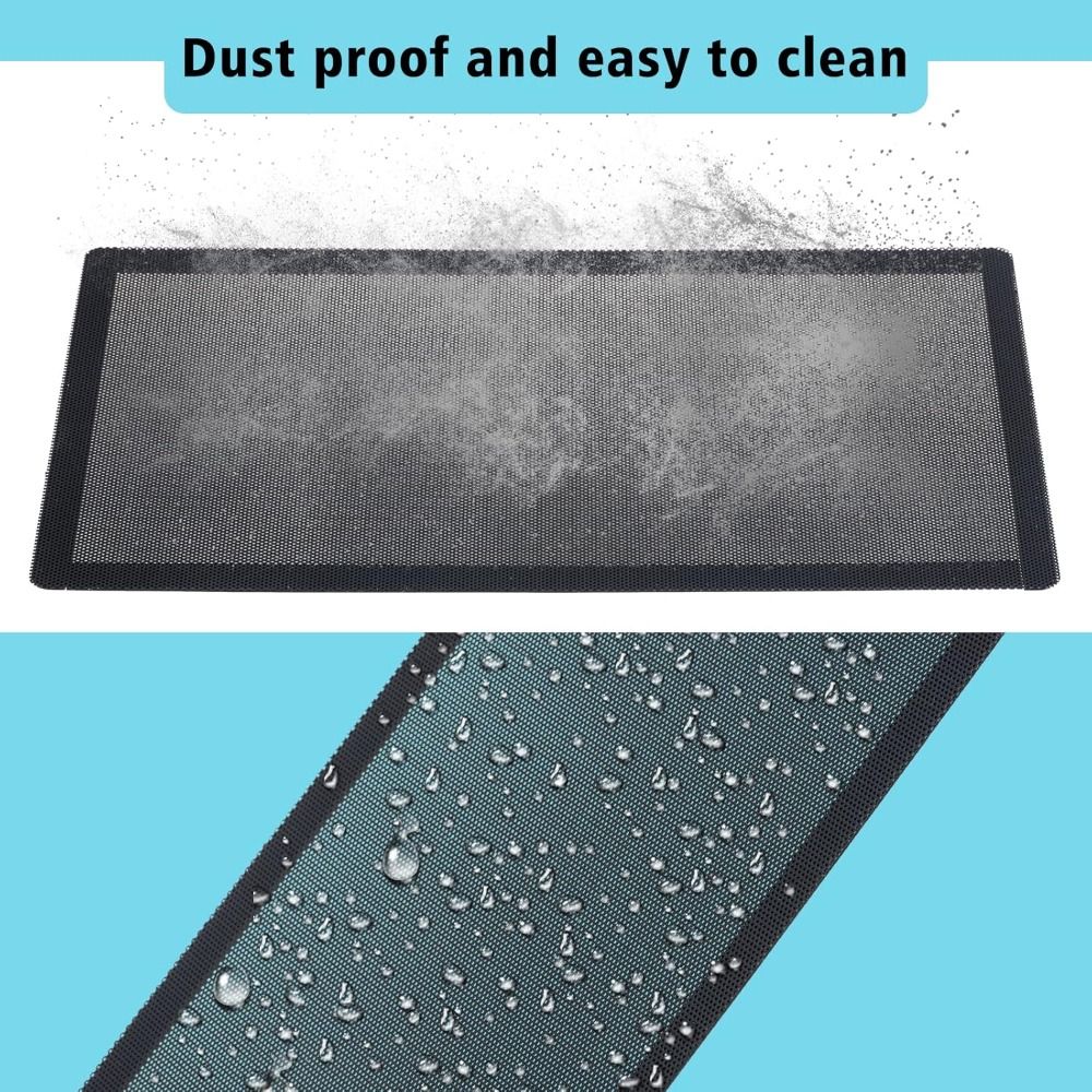 Dust Filter Pc - Nieuwe PVC Stoffilterhoes Zwart Magnetisch Frame