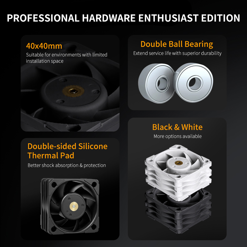 UPSIREN UL-4020 4cm Koelventil - Case Fan Controller recensie en prijs