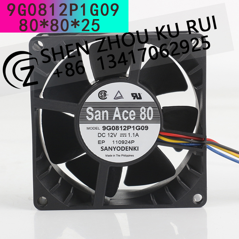 Sanyo 12 V 1.1A AC EC 8038 80x - Case Fan Controller recensie en prijs
