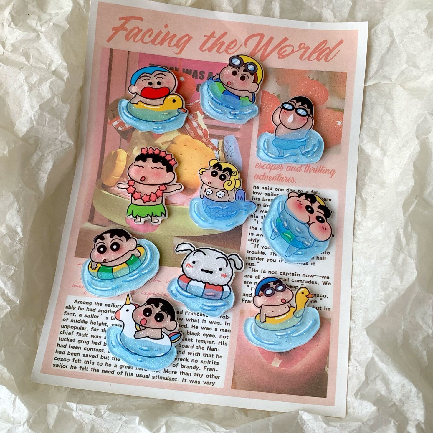 Crayon Shin-chan hars accessoi - Case Fans recensie en prijs