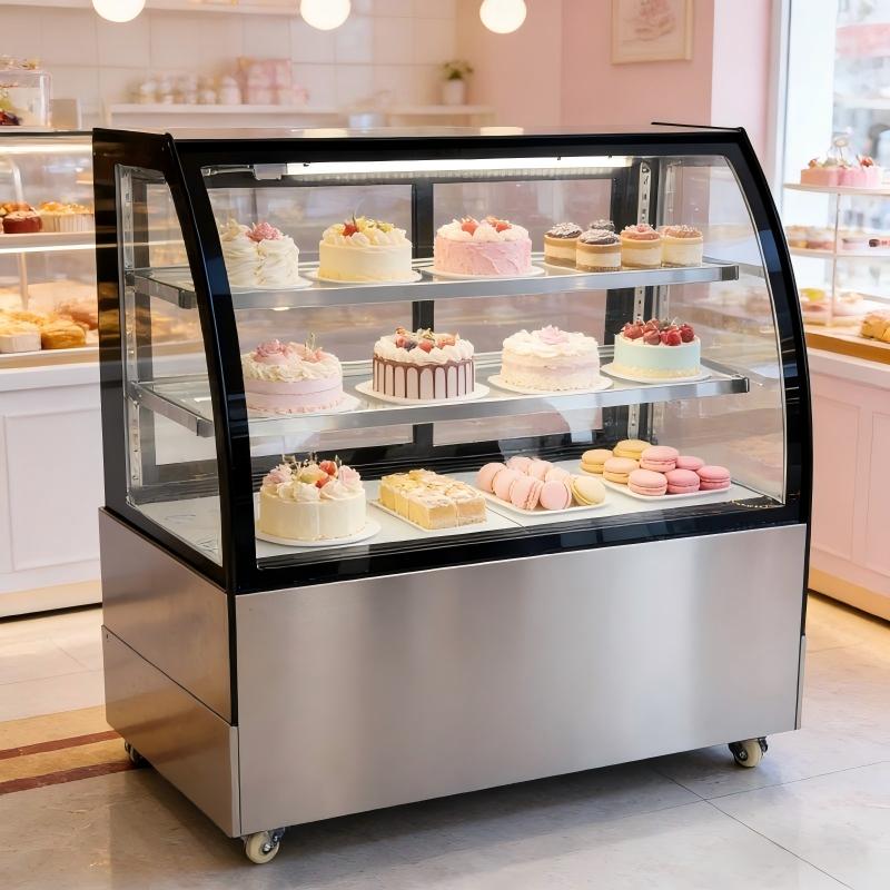 2-laags commerciële taartvitri - Case Fans recensie en prijs