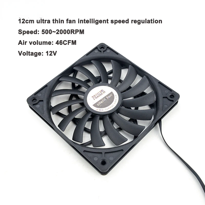 Ultradunne 12mm Dikte Koelvent - Case Fan Controller recensie en prijs