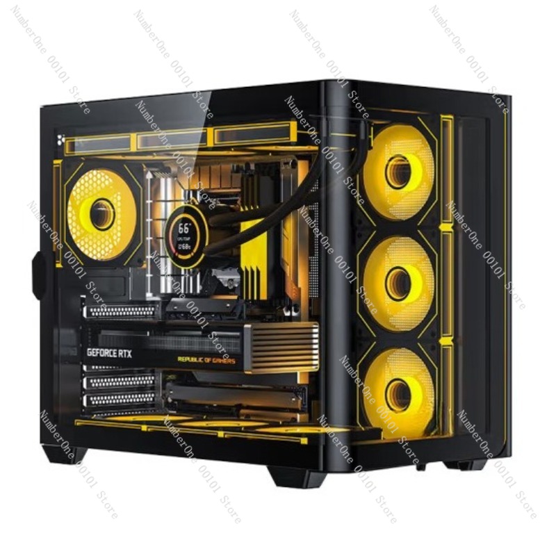 Panoramisch gebogen glazen des - Pc Chassis recensie en prijs