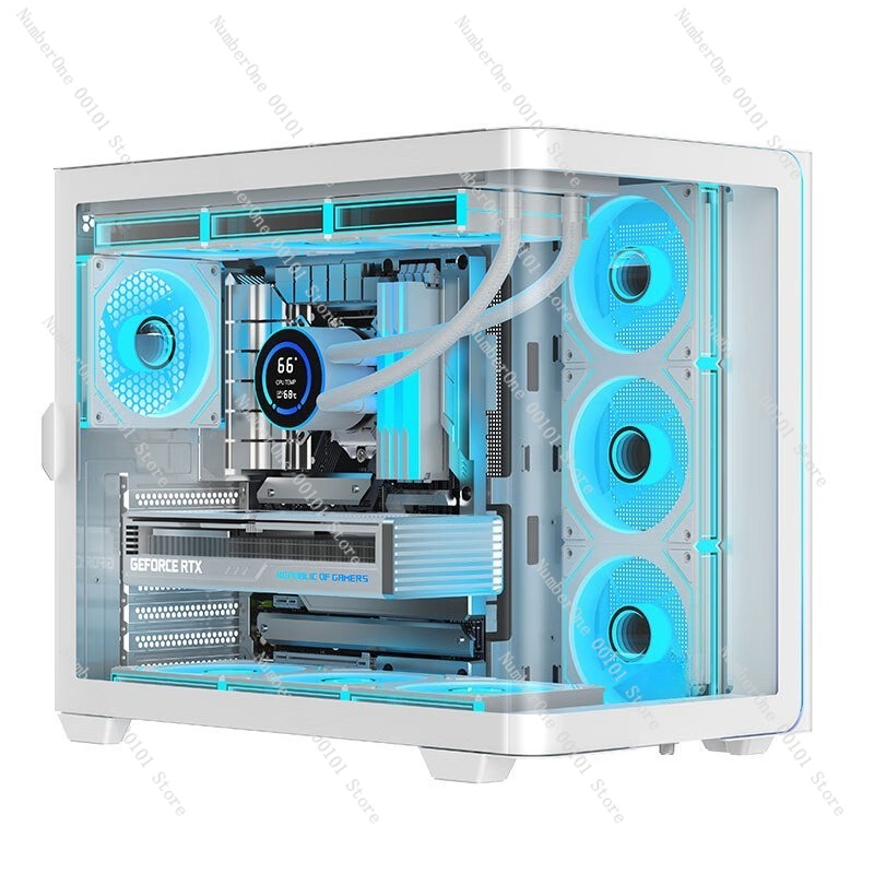 Panoramisch gebogen glazen des - Pc Chassis recensie en prijs