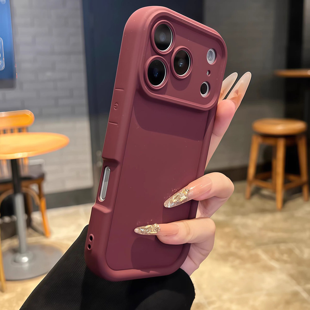 Effenkleurige zware telefoonho - Matte Pc Case recensie en prijs