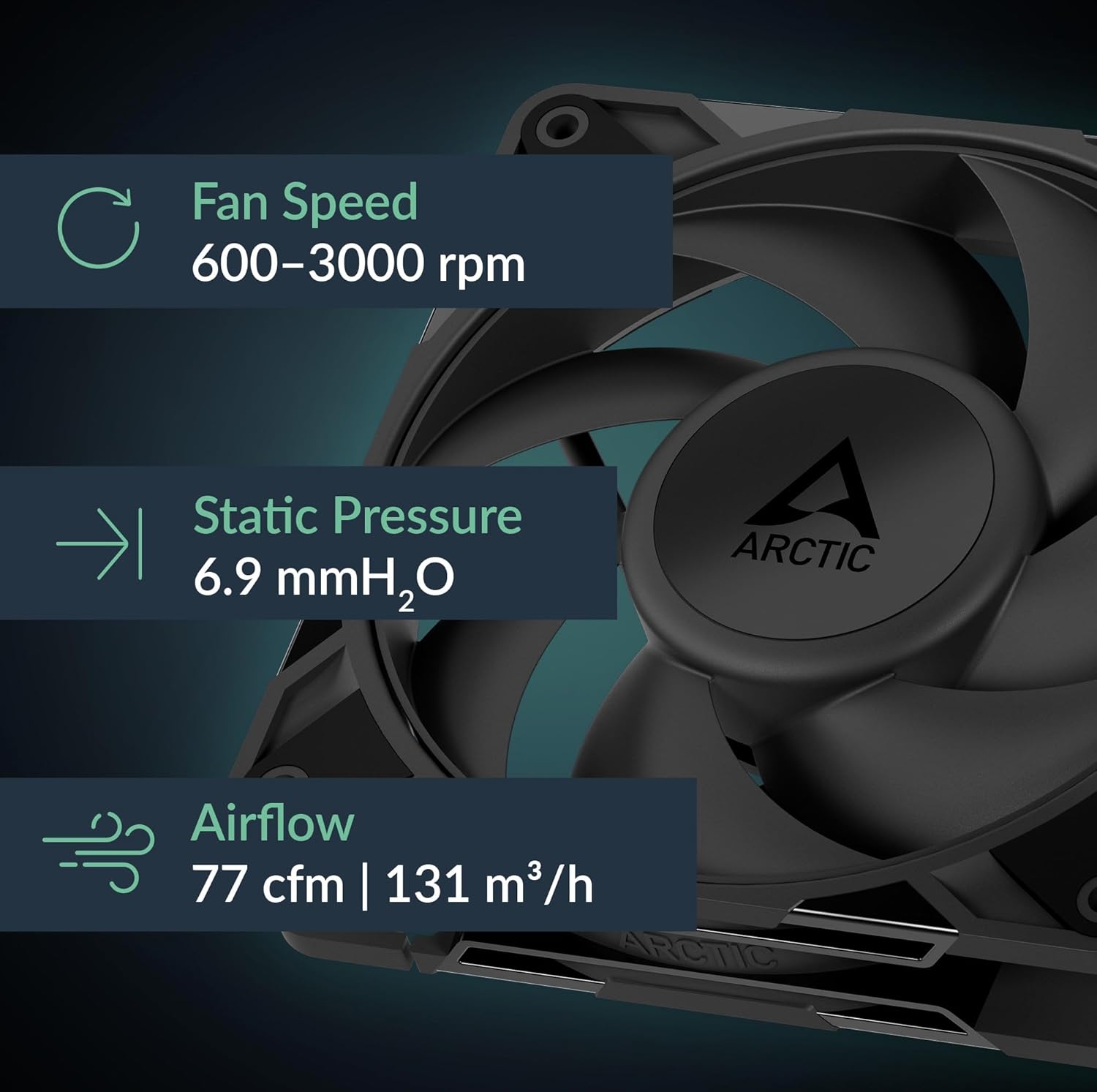 ARCTIC P12 Pro Computer Deskto - Case Fan Controller recensie en prijs