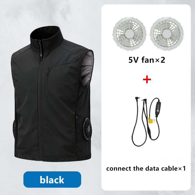 Zomer heren koelvest tegen zon - Case Fans recensie en prijs